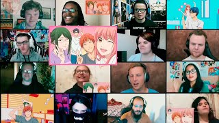 Wotaku ni Koi wa Muzukashii Opening  REACTION MASHUP [upl. by Yorel]