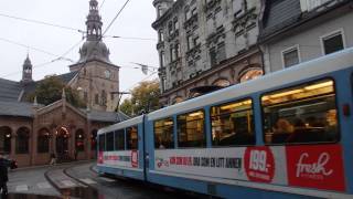 Oslo Tramway Line No12 will depart Kirkeristen tram stop [upl. by Engapmahc]