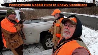 Snowy Pennsylvania Rabbit Hunt With Beagles [upl. by Miun955]