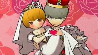 Persona Q  Persona 4 MC Marries all the Ladies [upl. by Yarak533]