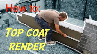 How to plaster outside walls DIY [upl. by Nelram]