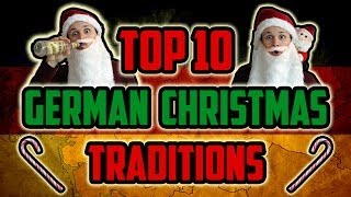 Top 10 German Christmas Traditions [upl. by Nimra]