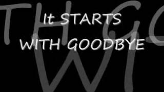 Starts With Goodbye Carrie Underwood with Lyrics [upl. by Eleets]