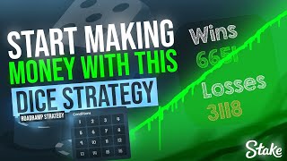 THE BEST LOW BALANCE DICE STRATEGY FOR FAST PROFIT [upl. by Aienahs63]