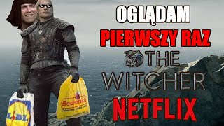 🔴 OGLĄDAM PIERWSZY RAZ NETFLIXOWEGO WIEDŹMINA  Oglądamy i Dyskutujemy 🐺 [upl. by Sirtemed]