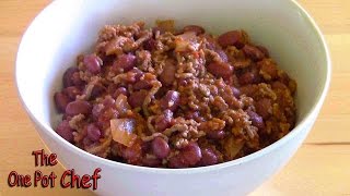 Chilli Con Carne  One Pot Chef [upl. by Shaff936]