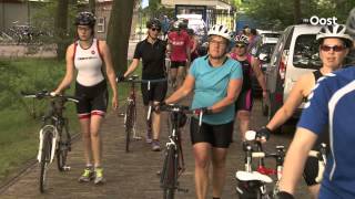 Veel aandacht voor Triathlon Holten bij RTV Oost [upl. by Melodie]