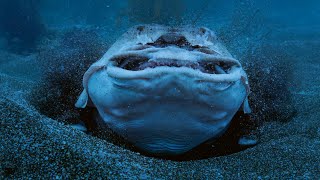 Horn Shark Escapes Being Eaten Alive  Planet Earth III  BBC Earth [upl. by Ydnyc]