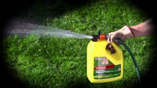 Yates Weed n Feed HoseOn TVC kills weeds and feeds lawns in one easy step [upl. by Atinhoj171]