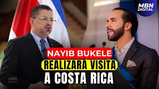 Presidente de Costa Rica Brinda Detalles sobre la Visita del Presidente Nayib Bukele [upl. by Leanor778]