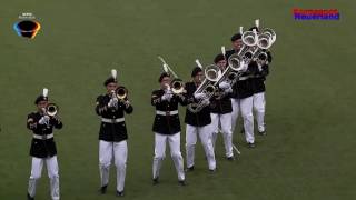 Show and Marchingband Kunst en Genoegen tijdens WMC Kerkrade 2017 [upl. by Anyzratak]