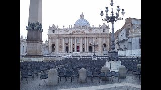 Campane della Basilica di San Pietro  28 febbraio 2013 [upl. by Netti324]