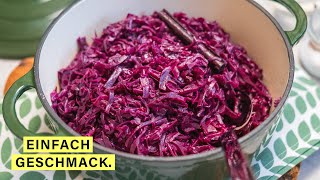 Rotkohl selber machen wie bei Oma [upl. by Nesnaj]