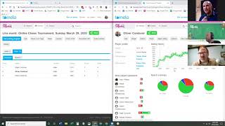 Demo of Tornelo online Chess Tournaments beta features [upl. by Raffarty805]