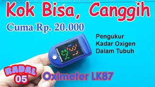 Test Oximeter LK87 Pengukur kadar oksigen dalam tubuh [upl. by Alimac962]