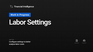 WIP Labor Settings [upl. by Blaise]