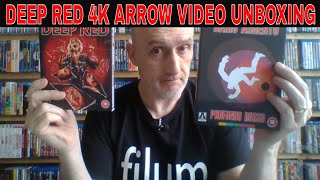 Deep Red 1975 4K Unboxing amp Comparison Arrow Video Limited Edition [upl. by Bolger]