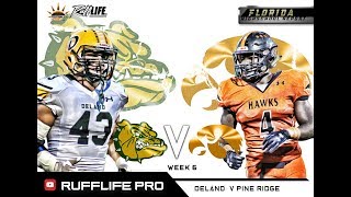 HS REPORT  WK6 Deland V Spruce Creek GAME [upl. by Ambrogino]