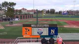 Highlights Navy Baseball vs Princeton 31024 [upl. by Halika]