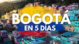 Lo MEJOR de BOGOTÁ en 5 días qué ver atractivos y sitios 🇨🇴 [upl. by Icam]