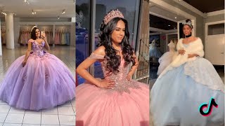 Quinceañera Birthday Dresses  Tiktok Compilation [upl. by Triley98]