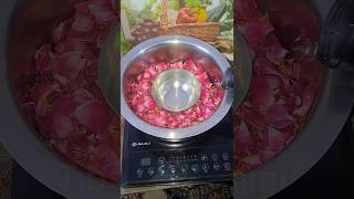 Home made Gulabjal  rose water at home shorts trending viral shortsfeed [upl. by Aitsirk]