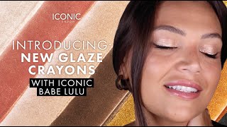 NEW Glaze Crayons with ICONIC babe Lulu [upl. by Licec]