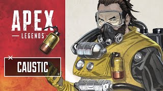 Apex Legends All Caustic Finishers [upl. by Jacie819]