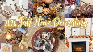 2024 FALL HOME DECORATING 🍂 FALL DECORATING IDEAS 🍂 FALL TABLESCAPE 🍂 FALL HOMEMAKING [upl. by Hertzog]