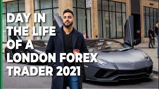 DAY IN THE LIFE OF AMAN NATT  LONDON FOREX TRADER 2021 [upl. by Ebonee]