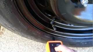 Tire Pressure Monitoring System TPMS relearn  2012 Chevy Cruze [upl. by Aehta]