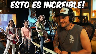 AMERICANO reacciona a Enter Sandman  METALLICA Cover  The Warning [upl. by Namrac]