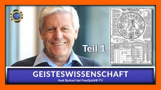 GEISTESWISSENSCHAFT  Axel Burkart  TEIL 1 [upl. by Cowley]