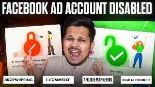 Facebook Ad Account Disabled Solution Dropshipping Ecommerce Affiliate Marketing Digital Product [upl. by Atworth744]