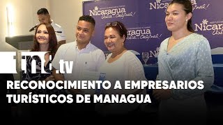 INTUR e INATEC certifican a empresarios de Managua [upl. by Ekihc]