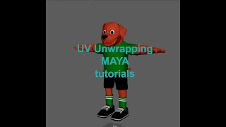 Proper Hard UV Unwrapping with Random Topology  Advance Level UV in MAYA PART001 [upl. by Brunhild]