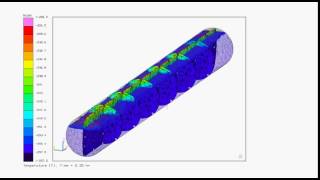 simulation of ullage collapse postfill in LNG rail car [upl. by Jacklin173]