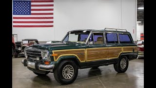 1991 Jeep Grand Wagoneer For Sale  Walk Around 129k Miles [upl. by Paulson735]