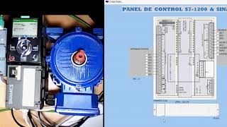 SIEMENS S7 1200 SINAMICS G120 PROFINET [upl. by Calv]