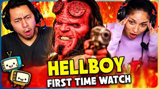 HELLBOY 2019 Movie Reaction  First Time Watch  David Harbour  Milla Jovovich  Ian McShane [upl. by Attaynik]