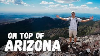 Hiking HUMPHREYS PEAK  Arizonas Highest Peak [upl. by Arahk]