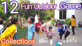 12 Collections Of Fun Outdoor Games [upl. by Owena]