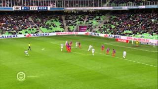 Samenvatting FC Groningen  Feyenoord 11 [upl. by Ecinuahs816]