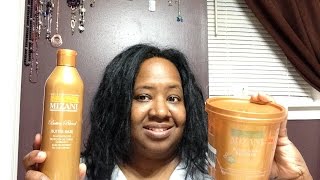 My 2nd Time Using MIZANI BUTTER BLENDS RELAXER Chit Chat Step by Step amp DEMO [upl. by Carli991]