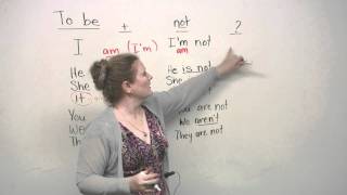 Basic English Grammar  TO BE verb [upl. by Atilam]