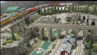 LIFE ON THE SVampGS N Scale Layout HD [upl. by Furlani]