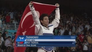 Mens Taekwondo 68kg Gold Medal Final  Turkey v Iran  London 2012 Olympics [upl. by Ika206]