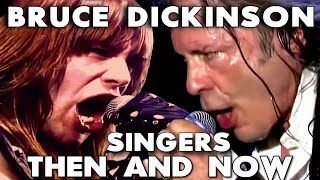 Bruce Dickinson  Iron Maiden  Singers Then And Now With Singing Tutorial Ken Tamplin Academy [upl. by Teuton198]