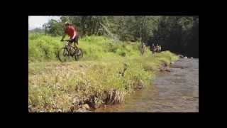 Nabukavesi River amp the Namosi Hills  Mountain Biking amp Swimming  23Feb14 [upl. by Apthorp]