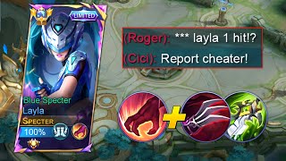 JUNGLE LAYLA 10K MATCHES SOLO RANKED GAME😱 TOTALLY INSANE [upl. by Hamner]